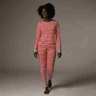 Pyjama femme – Rayures des fêtes Grande