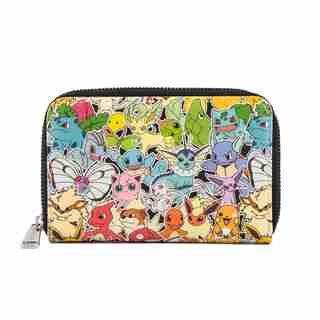 Pokémon Ombre Portefeuille Zippé