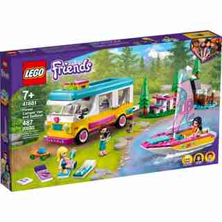 LEGO® Friends Forest Camper Van and Sailboat - 41681