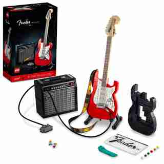 LEGO® Ideas Fender® Stratocaster™ guitar 21329