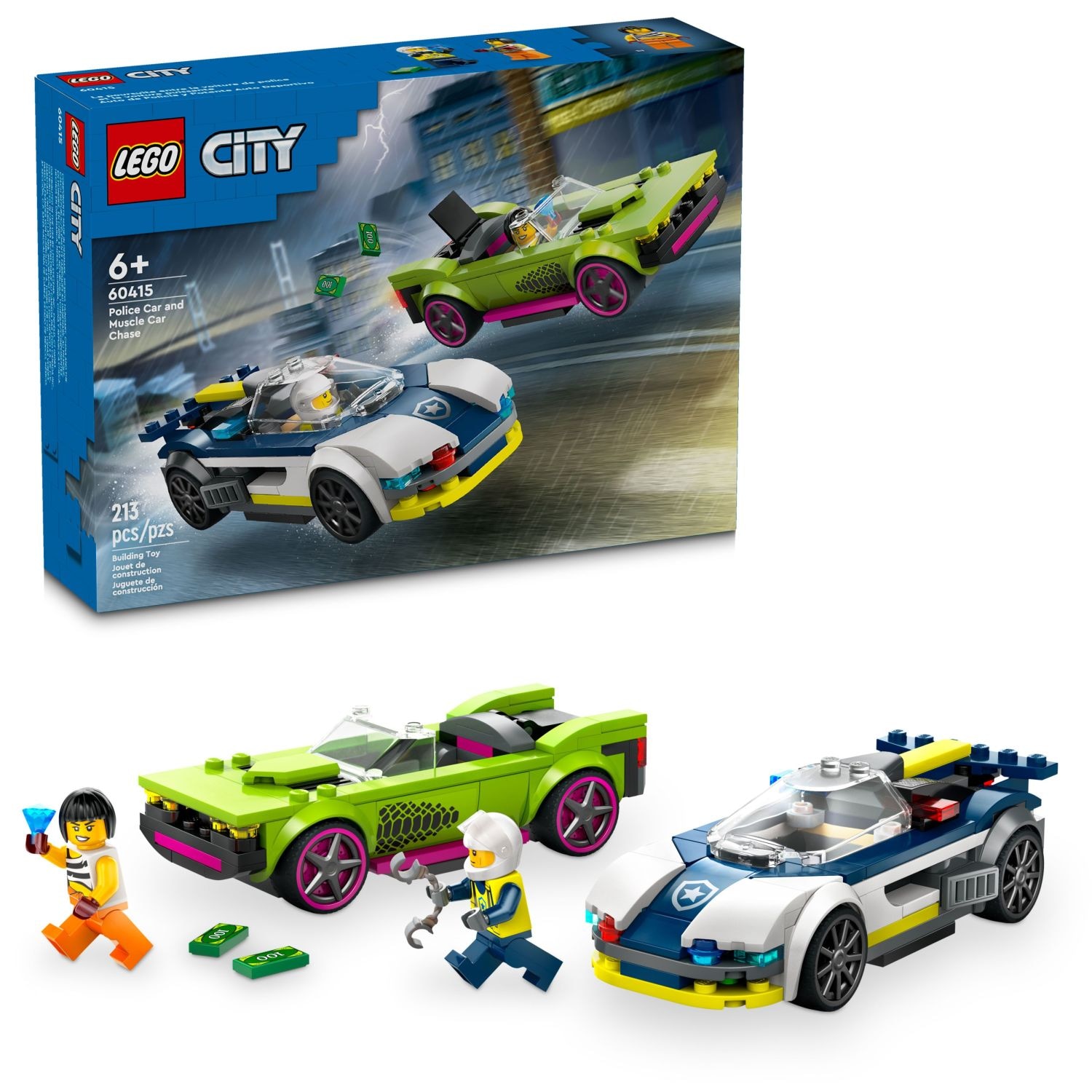 Lego® Police Car And Muscle Car Chase - 60415 ('') | Indigo