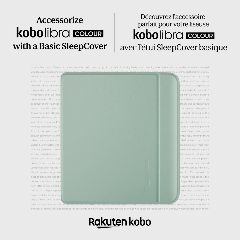 Kobo Libra Colour（ホワイト）ベーシックスリープカバー Amazon.co.jp: Kobo Libra Colour（ホワイト）スリープカバー
