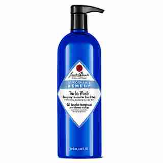 JACK BLACK TURBO WASH® ENERGISING CLEANSER FOR HAIR AND BODY 976 ML