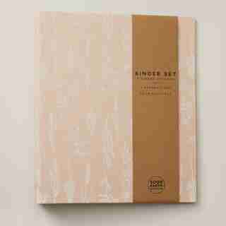 BINDER WITH 6 DIVIDERS SET