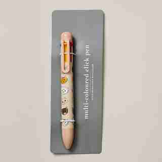 MULTI-COLOUR CLICK PEN CATS