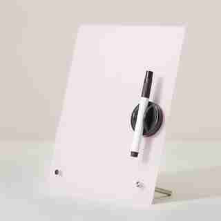 DRY ERASE MESSAGE BOARD, BLUSH