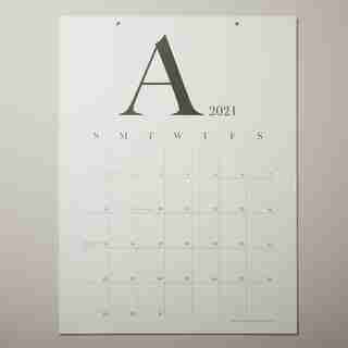 2021-2022 17 MOIS GÉANT CALENDRIER MURAL