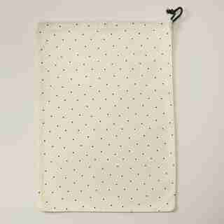 LARGE CANVAS REUSABLE GIFT BAG, DOT
