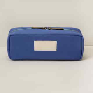 COMPARTMENT PENCIL POUCH, NAVY