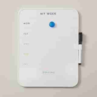 LARGE VERTICAL WEEKLY DRY ERASE BOARD