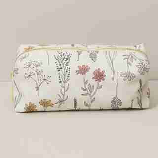 LARGE PENCIL POUCH, WILDFLOWER