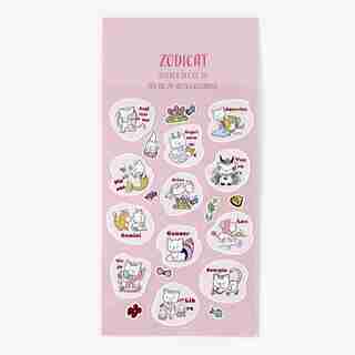 Autocollant x 20 – minou-roscope