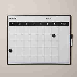 LARGE MONTHLY DRY ERASE BOARD CALENDAR