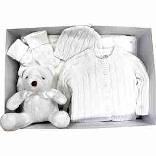 Coffret Cadeau, Tendre Amour Bébé Chic, Blanc