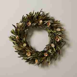 17" OLIVE LEAF WREATH