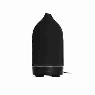 Stone Essential Oil Diffuser, Black