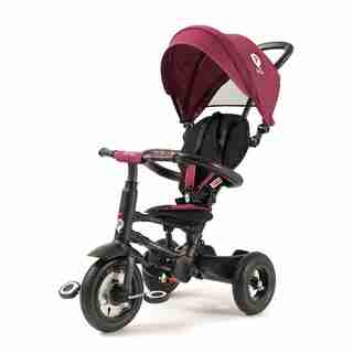 QPlay Rito Plus Folding Stroller/Trike Burgundy
