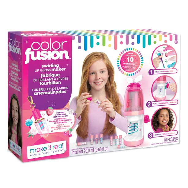Colour Fusion Lip Gloss Maker by Make it Real Toys www.chapters.indigo.ca