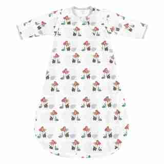Organic Cotton Long Sleeve Sleep Bag 3.5 TOG, The Bear Over There 6 Months+