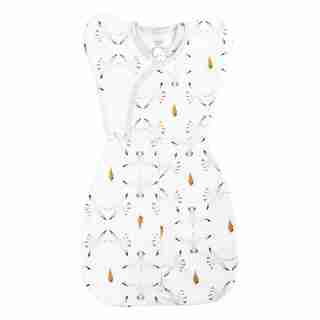 Organic Cotton Startle Stop Sleep Bag Set 0.5 TOG - Seagulls & Seashells 0-3M