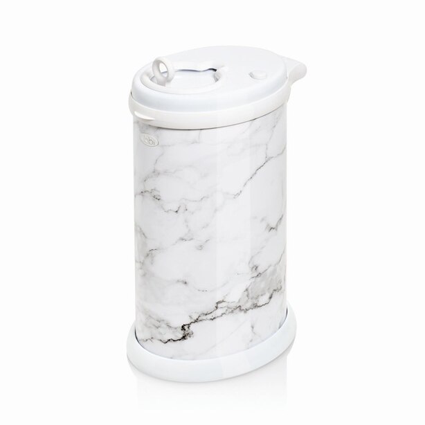 Ubbi Diaper Pail Marble by Ubbi Gifts www.chapters.indigo.ca
