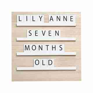Pearhead Wooden Tile Letterboard