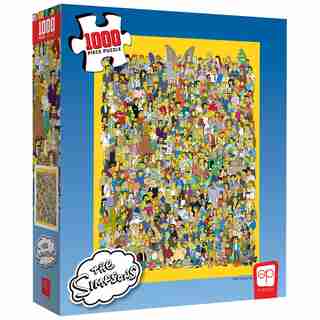 1000PC THE SIMPSONS CAST OF THOUSANDS PUZZLE