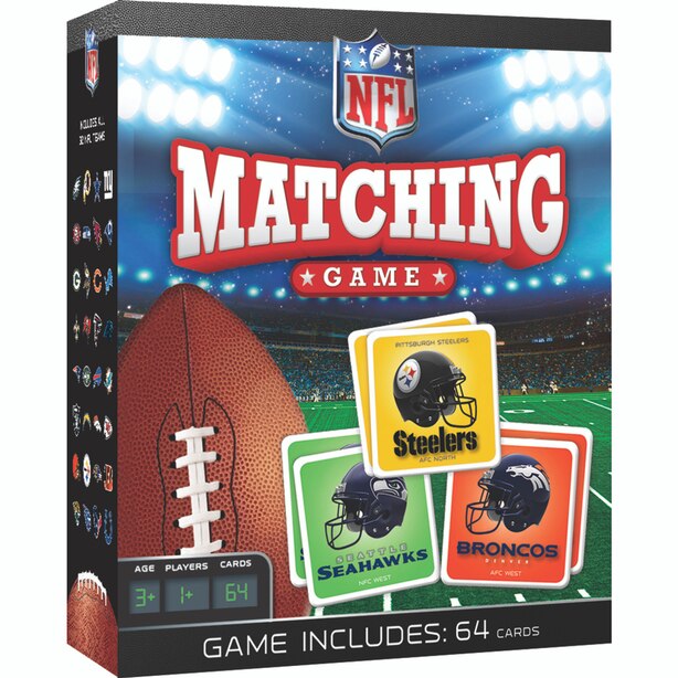 Masterpieces Puzzle Company NFL Matching Card Game by NFL Toys www