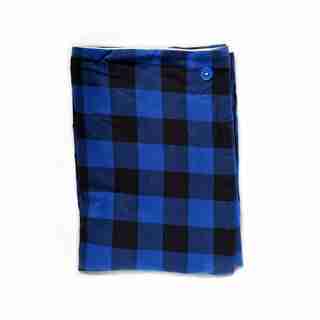 HANDS FREE TOWEL - BLUE BUFFALO PLAID