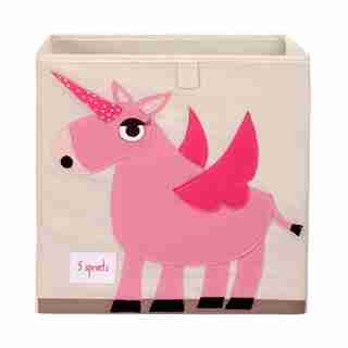 3 Sprouts Storage Box Unicorn
