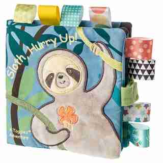 Mary Meyer - Taggies Soft Book - Paresseux en mélasse - 6" x 6"
