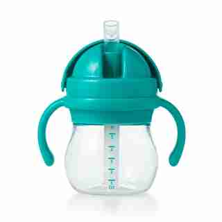Gobelet à paille avec poignées (6 oz) - Turquoise
