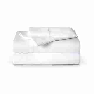 ORGANIC COTTON SHEETS, ALPINE WHITE FULL