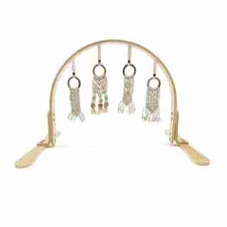 Finn + Emma Height-Adjustable Play Gym Macrame