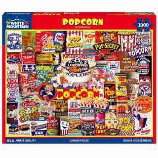 Popcorn - 1000 Piece Jigsaw Puzzle