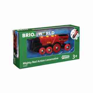 BRIO® MIGHTY RED ACTION LOCOMOTIVE