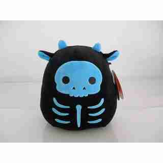 8" Halloween Skeleton Cow