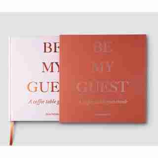 Printworks Guest Book Rust/Pink