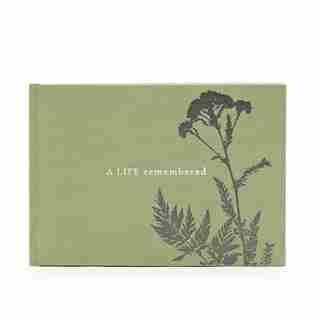 A Life Remembered Funeral Guest Book