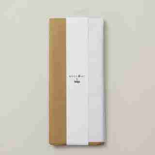 Papier de soie FSC paquet de 2 - Kraft/Blanc