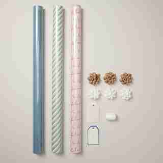 ROLL WRAP & TRIMS BUNDLE, ROMANTIC