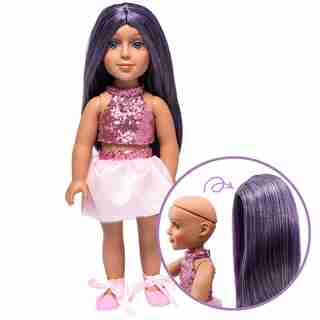 I'M A GIRLY FASHION DOLL LOLA WITH INTERCHANGEABLE WIG – 19" TALL