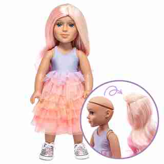 I'M A GIRLY FASHION DOLL MIA WITH INTERCHANGEABLE WIG – 19" TALL