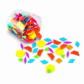 Learning Resources Brights Pattern Blocks