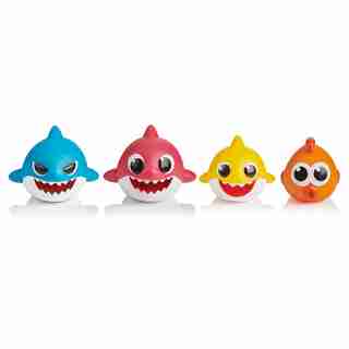 Pinkfong jouet de jet de bain - 4-Pack