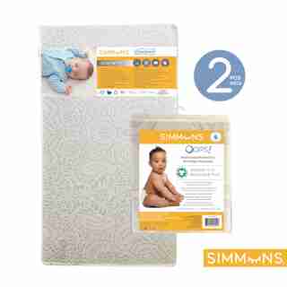 Matelas pour lit de bébé Beautyrest Serenity & Protège-matelas en tencel Oops de Empaqueter