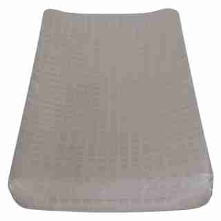 Cotton muslin change pad cover, Taupe
