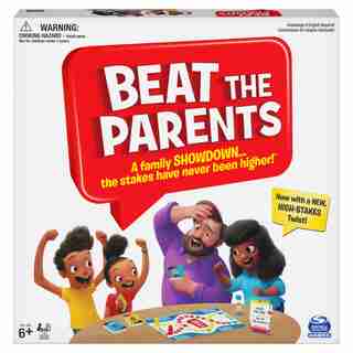 Beat the Parents Classic Family Trivia Game, Kids vs Parents for Ages 6 and up