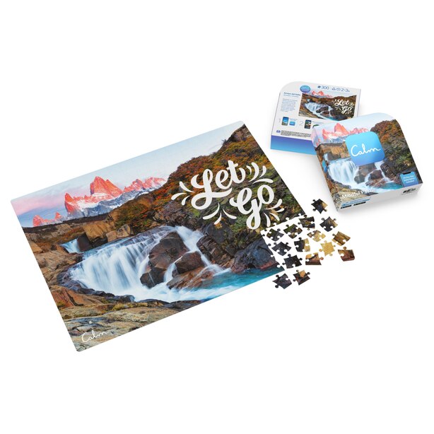 300Piece Calm Puzzle for Relaxation, Stress Relief, and Mood Elevation