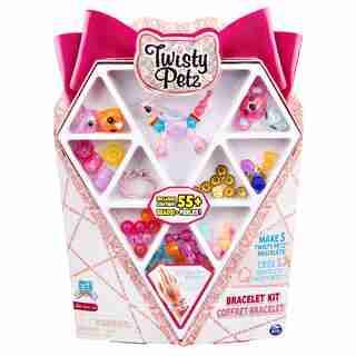 Twisty Petz, Bracelet Kit with Over 55 Beads to Make 5 Transforming Animal Collectible Bracelets, Kids Toys for Girls Ages 6 and up
